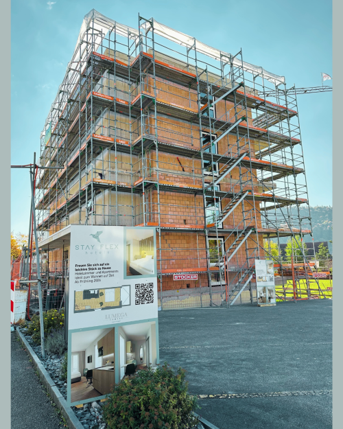 2025: Construction of Stay Flex Hotel in Nussbaumen